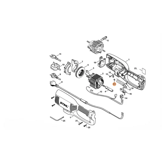 STIHL  Pierścień gumowy 6440 716 5500
